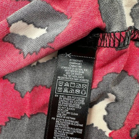 Forever 21 Contrast Cheetah Print Mini Dress (M) - Picture 7 of 7